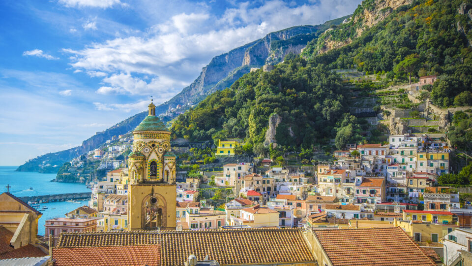 Die 50 km lange Amalfi-Küste